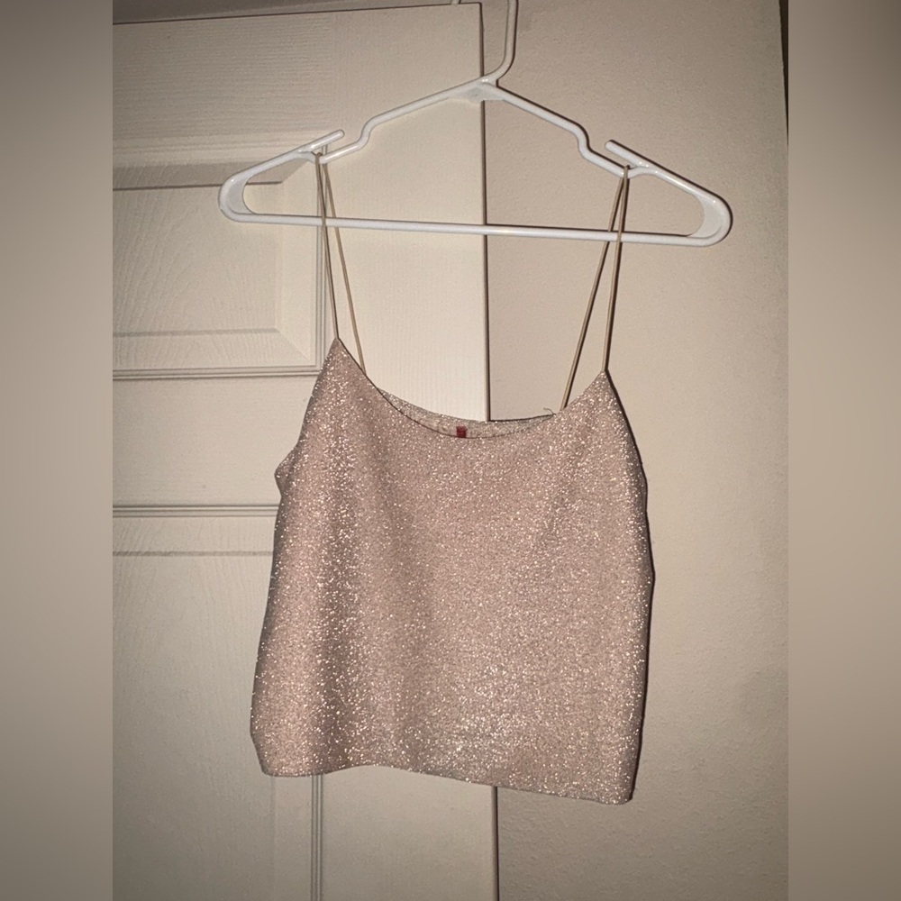 Dina Be Shimmering Beige Camisole